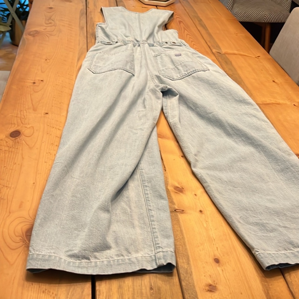Kapital Blue Denim Overalls Wide-Leg Salopette NWT size 1 - Picture 17 of 17